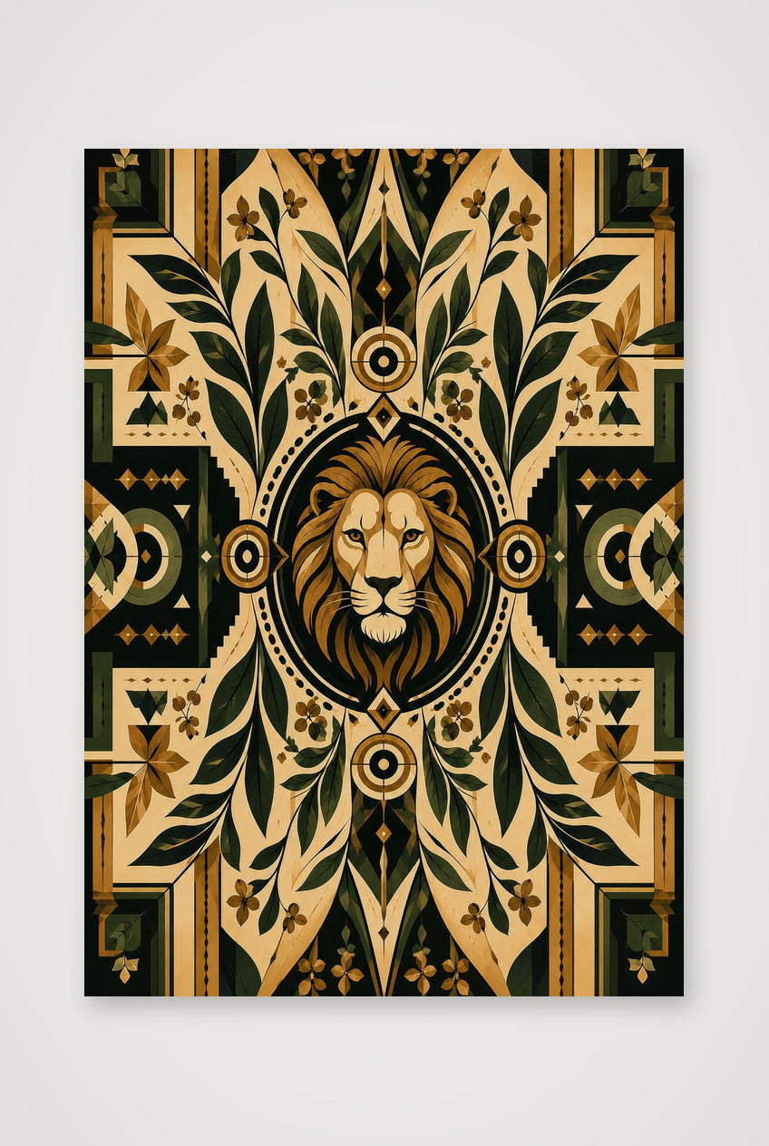 Lions Path Roots Livity — A4 (21×30cm, 8×12") Print only