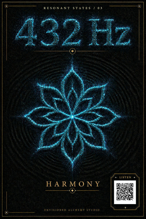 432 Hz Resonant States Frequency Cymatic