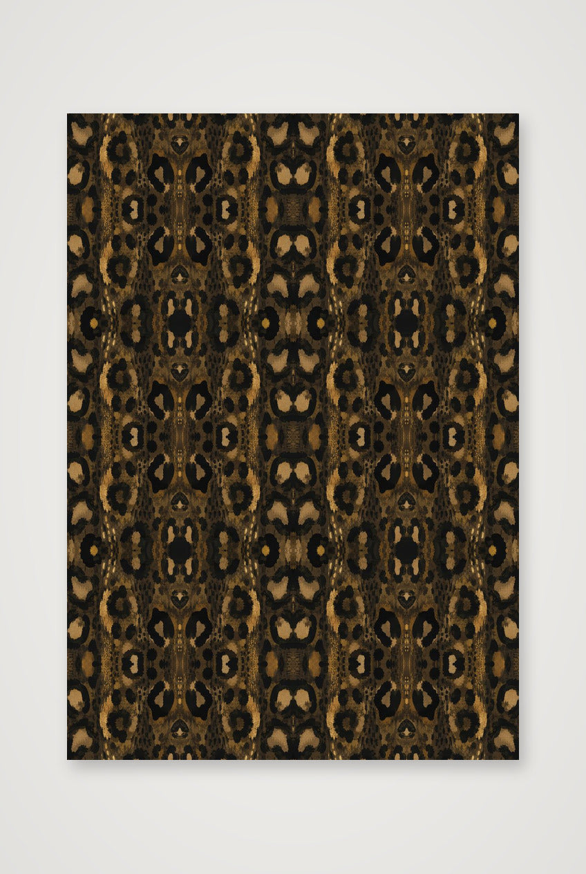 Leopard Dusk Animal Signal — 70×100cm, 28×39" Print only