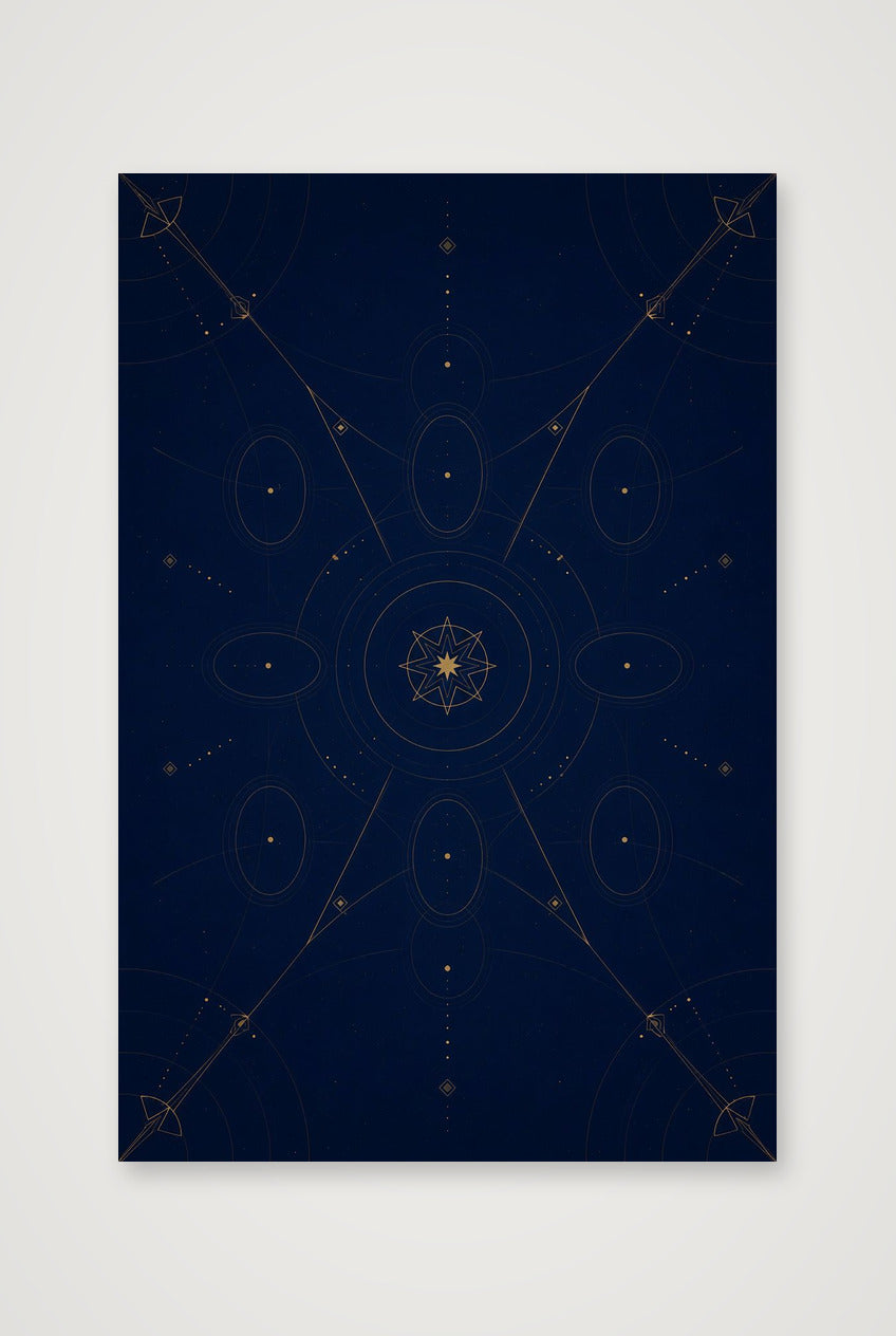 Star Gate Midnight Atlas — 40×60cm, 16×24" Print only