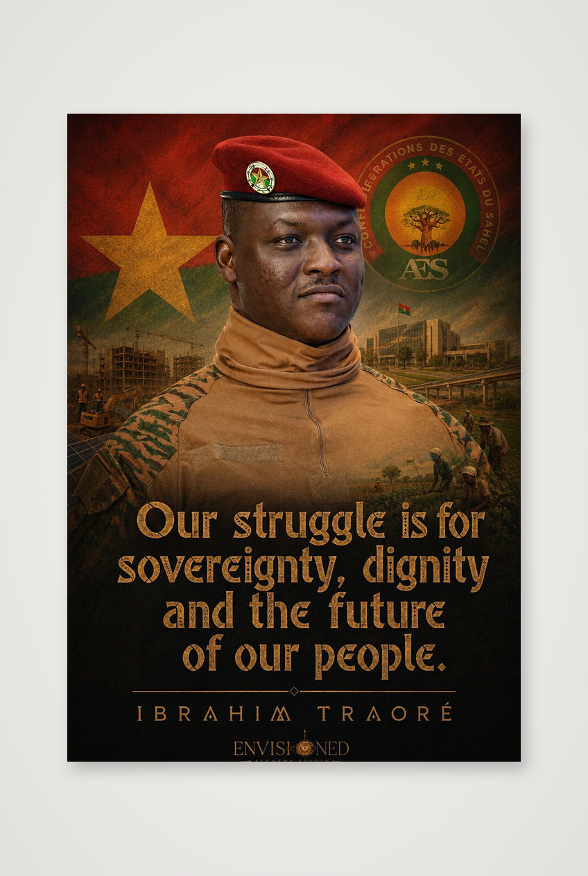 Ibrahim_Traore_Legacy_speaks — 70×100cm, 28×39" Print only