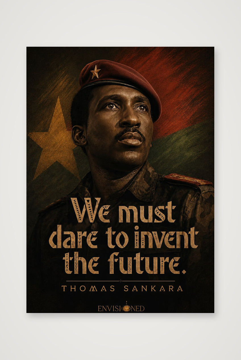 Thomas_sankara_Legacy_speaks — A4 (21×30cm, 8×12") Print only