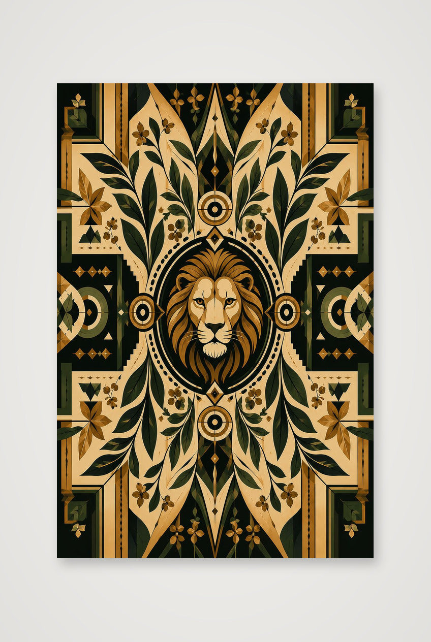Lions Path Roots Livity — 30×45cm, 12×18" Print only
