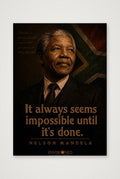 Nelson_mandela_Legacy_speaks — A4 (21×30cm, 8×12") Print only