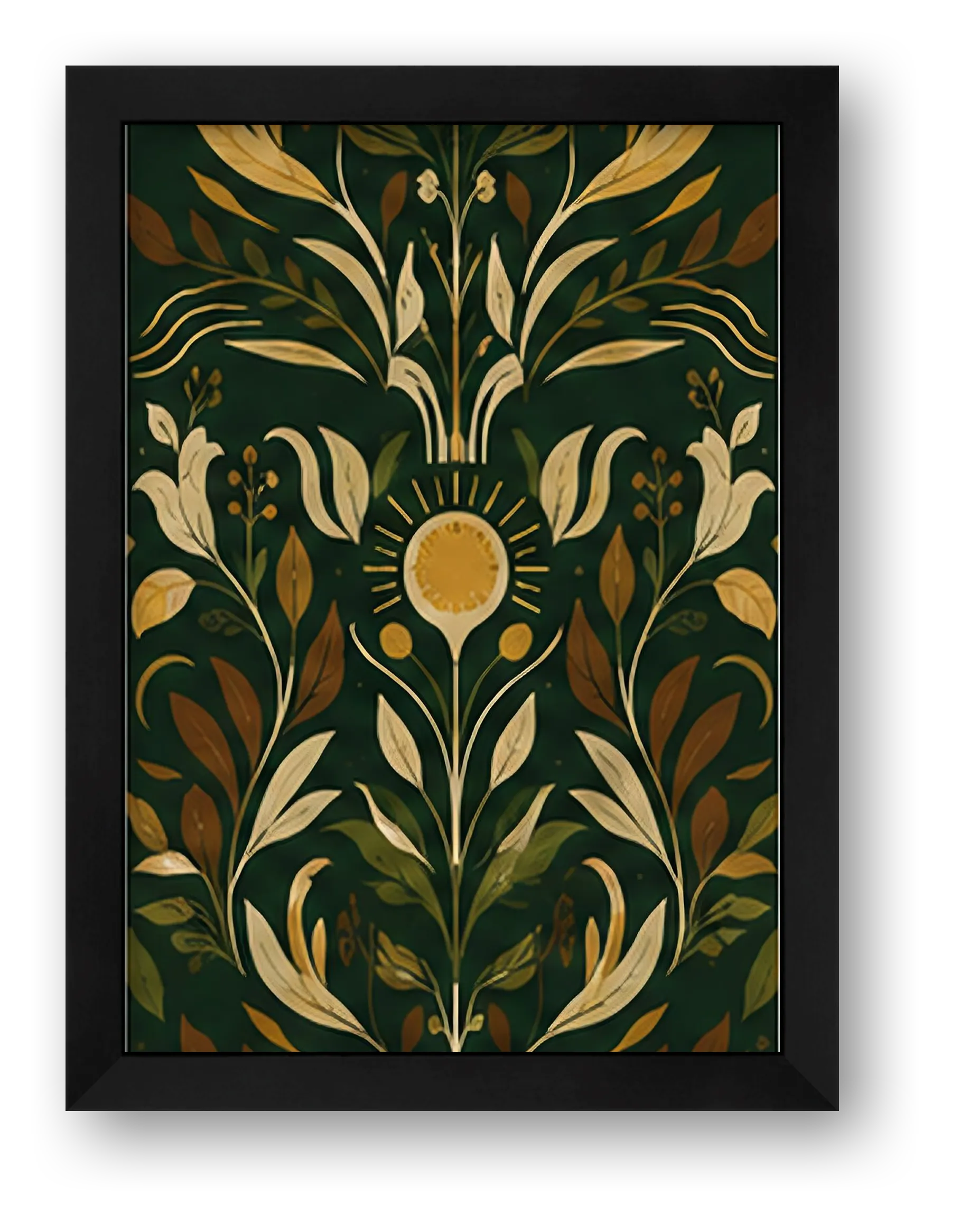 Ital Garden Roots Livity — framed