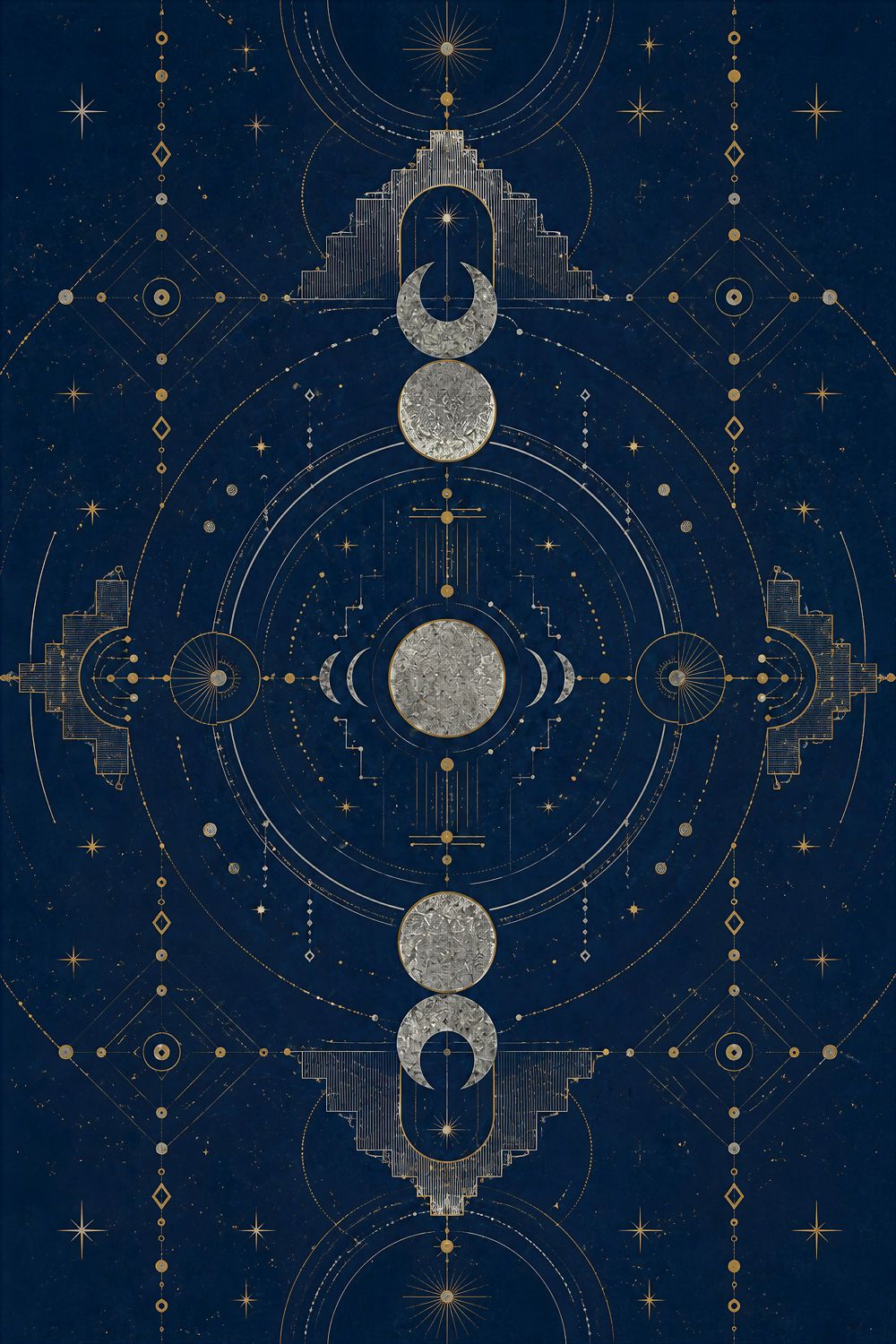 Moon Temple Sacred Atmosphere