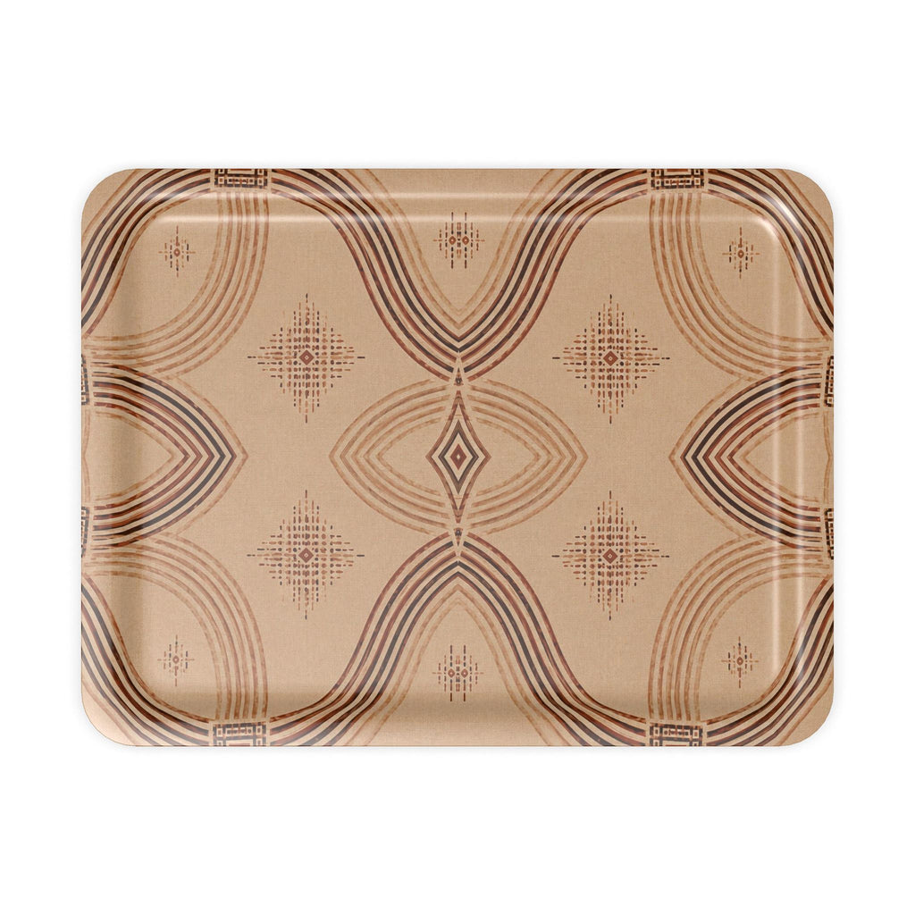 Zebra Rhythm – Terracotta Junction – Serving Tray