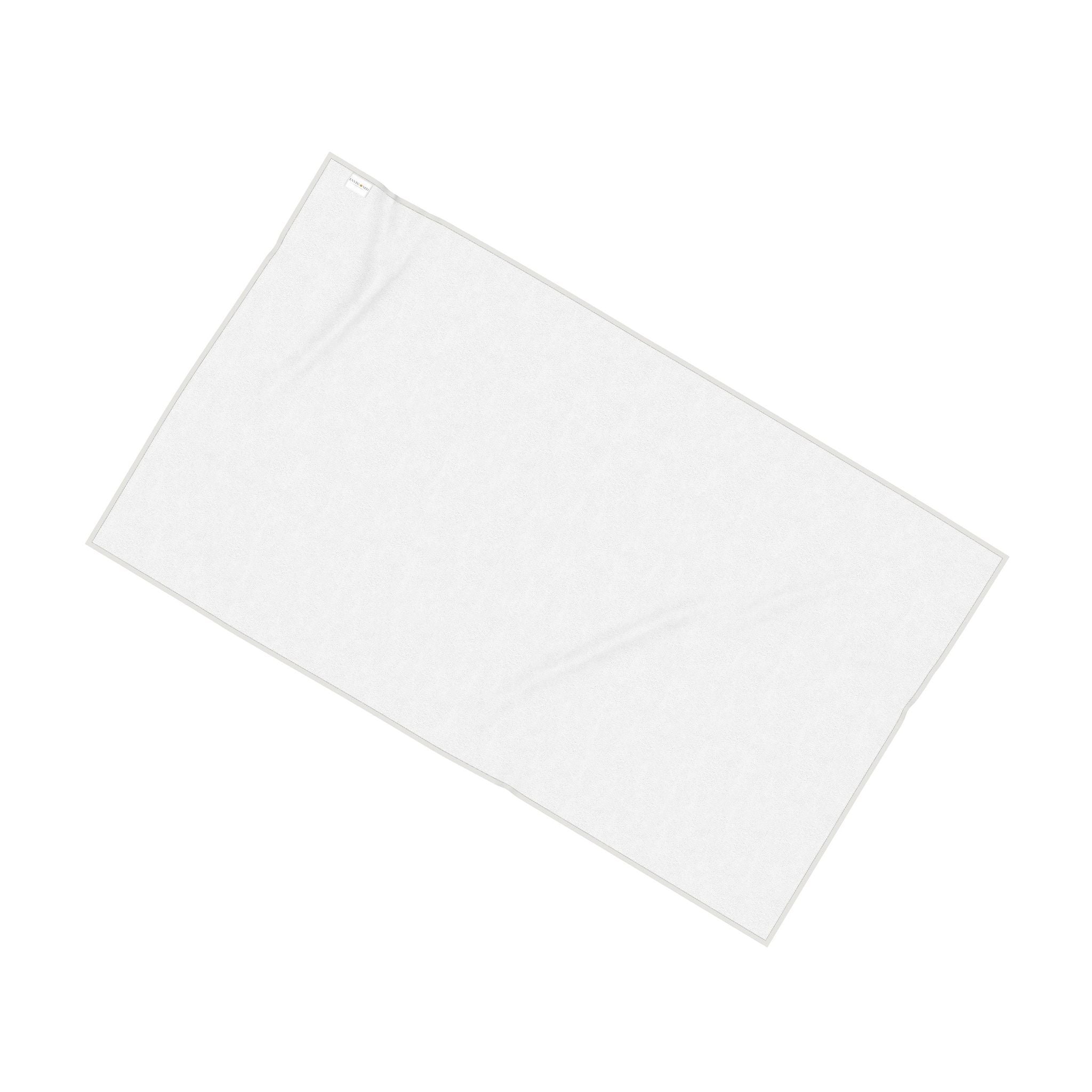 Zebra Rhythm Terracotta Junction — Bath Towel