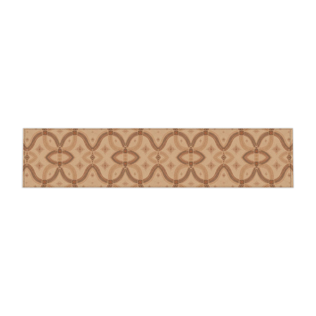 Zebra Rhythm Terracotta Table Runner