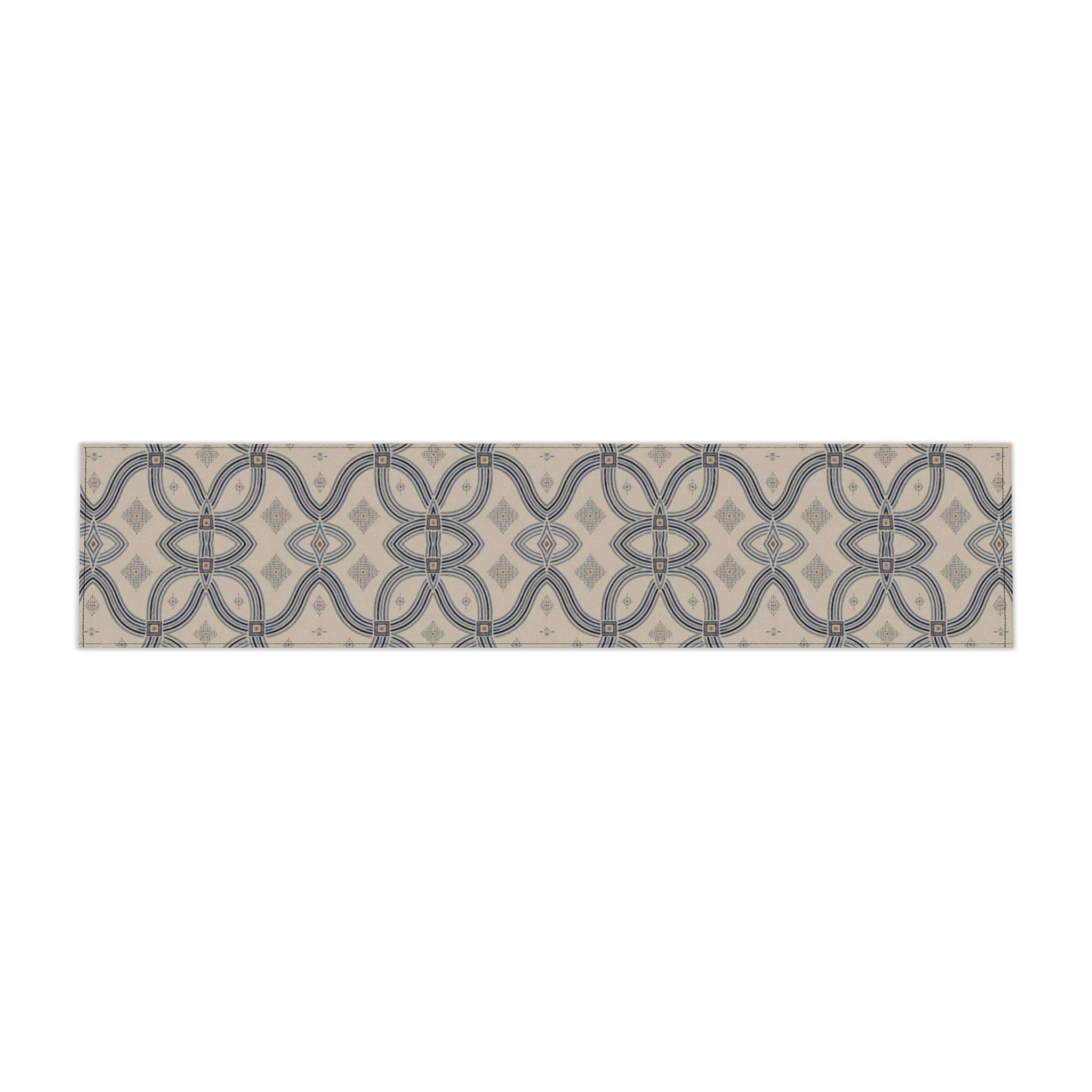 Indigo Weave Table Runner