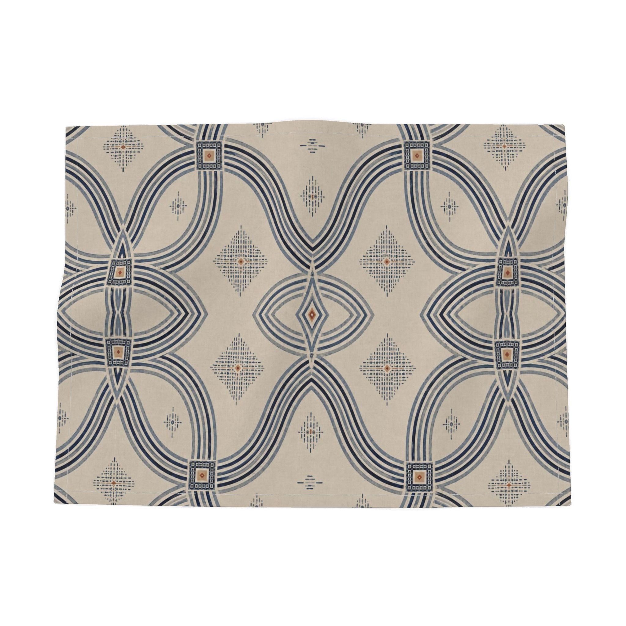 Indigo Weave Fabric Placemats