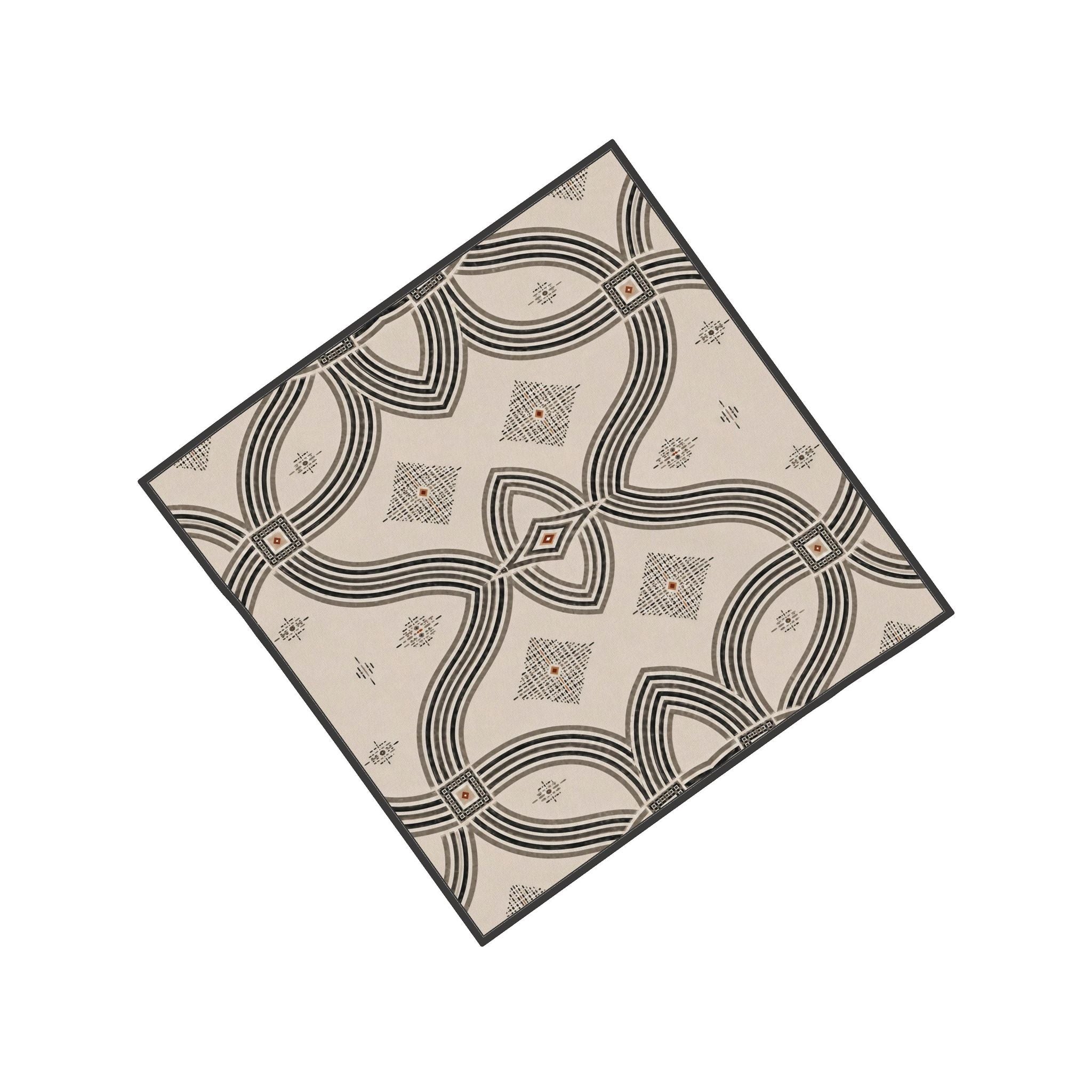 Zebra Rhythm – Monochrome Loom – Bath Towel