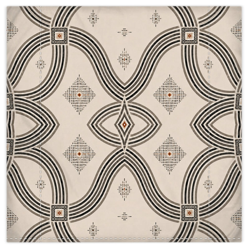 Zebra Rhythm – Monochrome Loom – Duvet Cover
