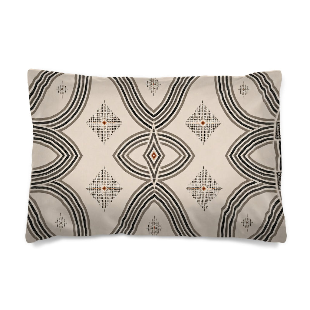 Zebra Rhythm – Monochrome Loom – Duvet Cover