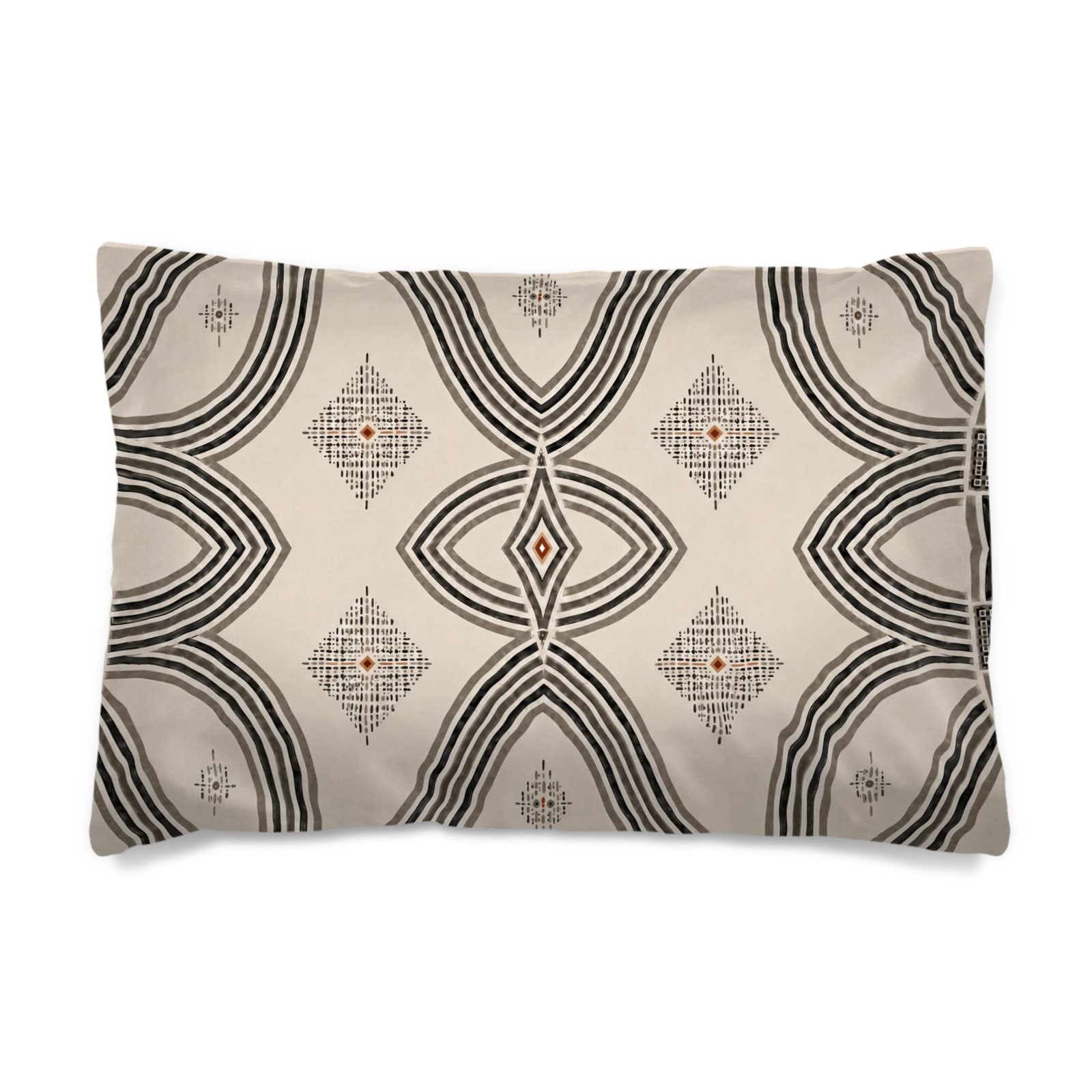 Zebra Rhythm – Monochrome Loom – Duvet Cover
