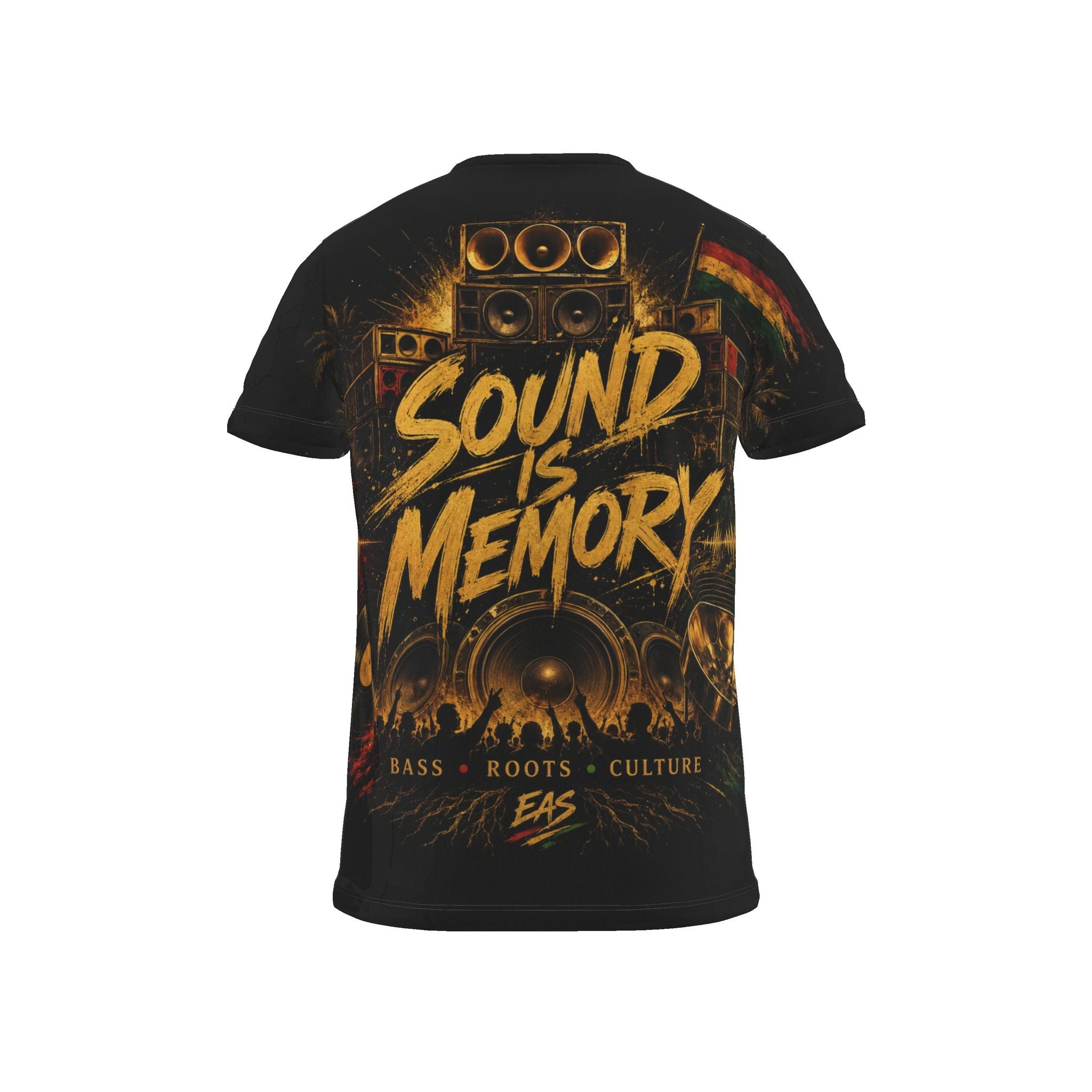 Sound Is Memory — EAS Sound System All-Over T-Shirt