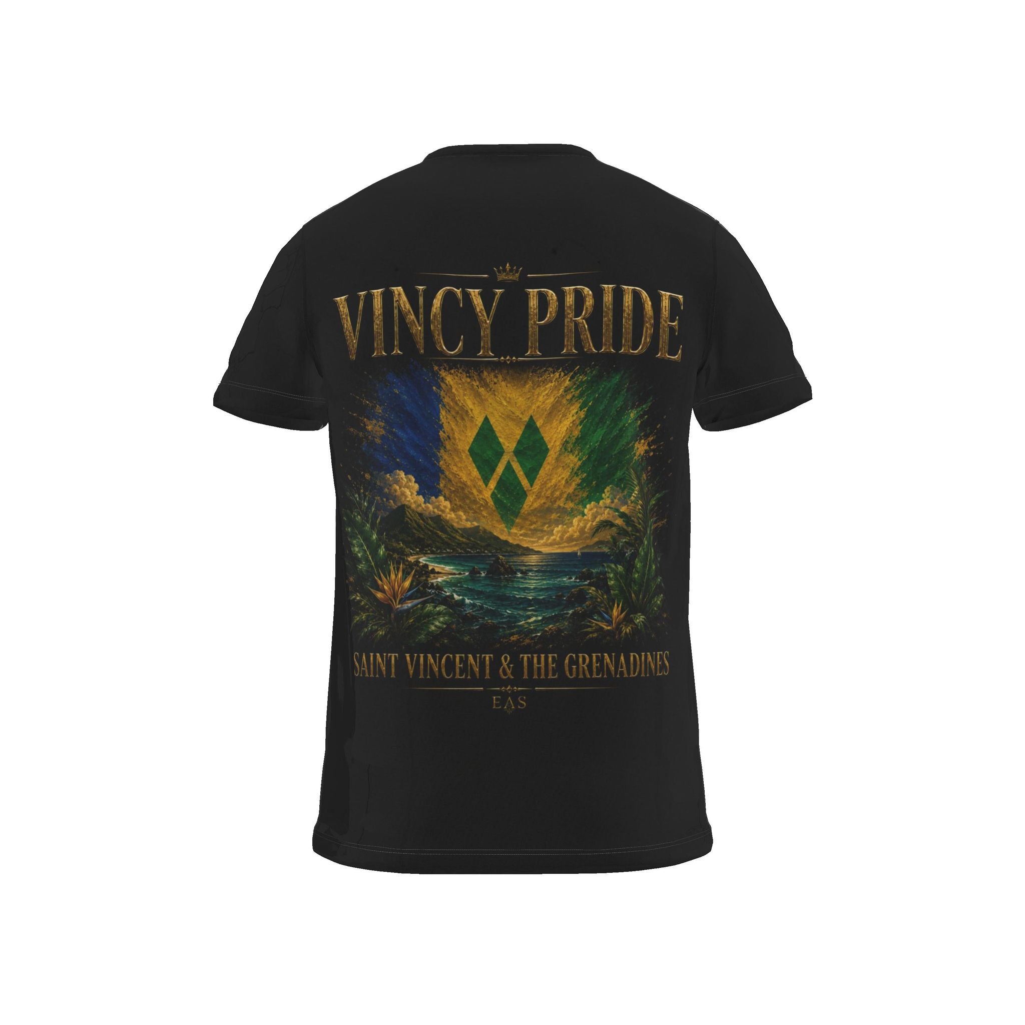 Vincy Pride — Saint Vincent & the Grenadines EAS Unisex T-Shirt