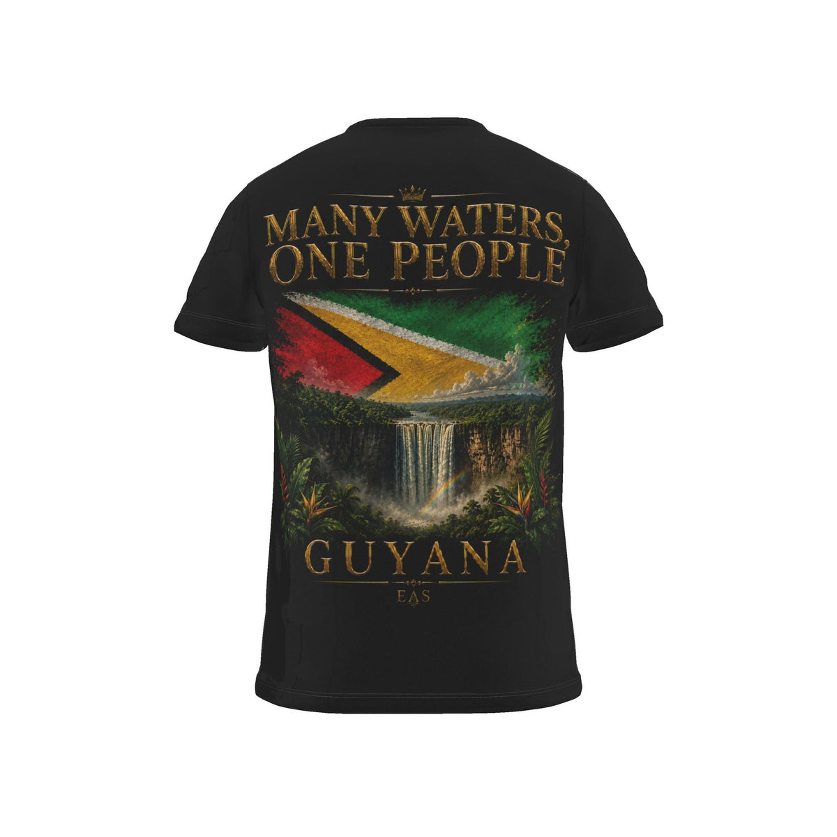 Many Waters, One People — Guyana EAS Unisex T-Shirt