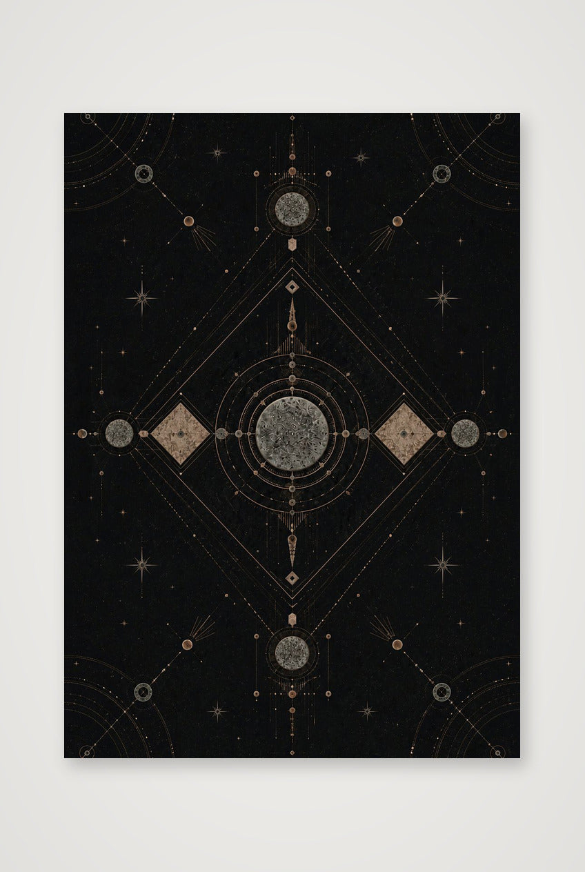 Elemental Axis Sacred Atmosphere — A4 (21×30cm, 8×12") Print only