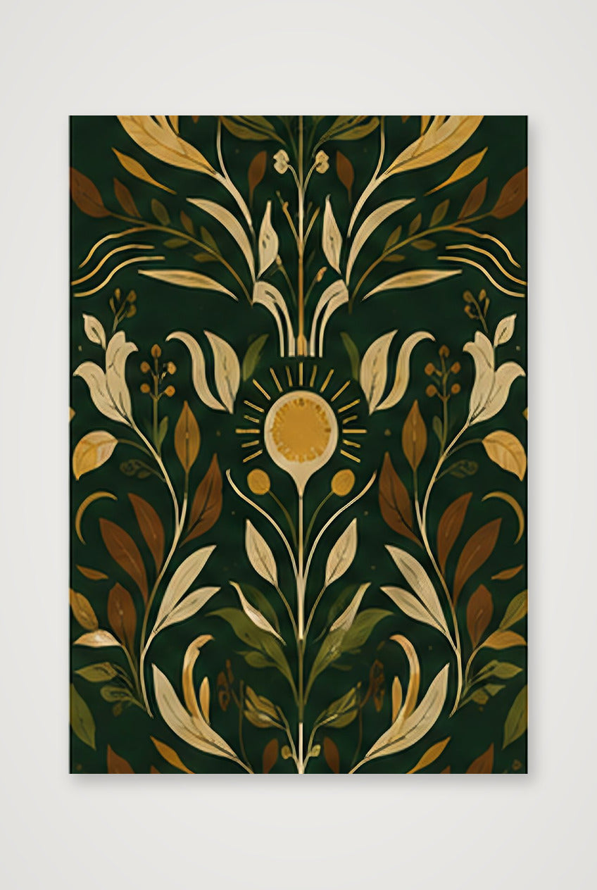 Ital Garden Roots Livity — 70×100cm, 28×39" Print only