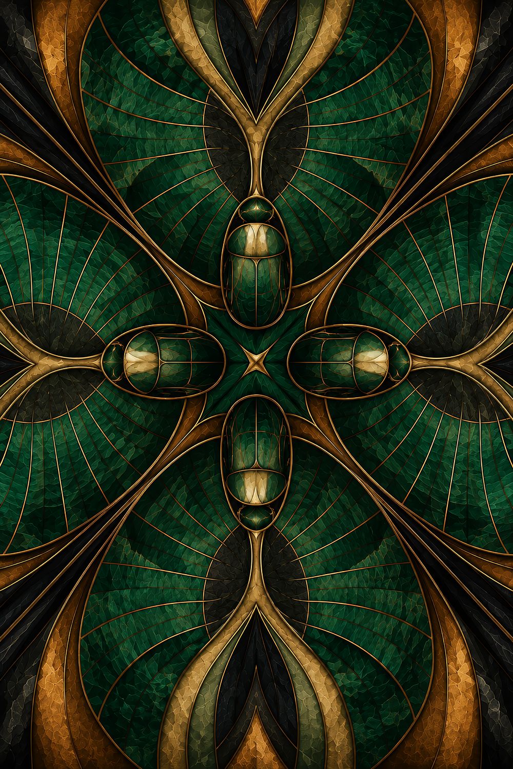 Scarab Shell Animal Signal