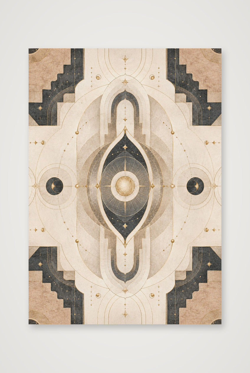 Aura Gate Sacred Atmosphere — 70×100cm, 28×39" Print only