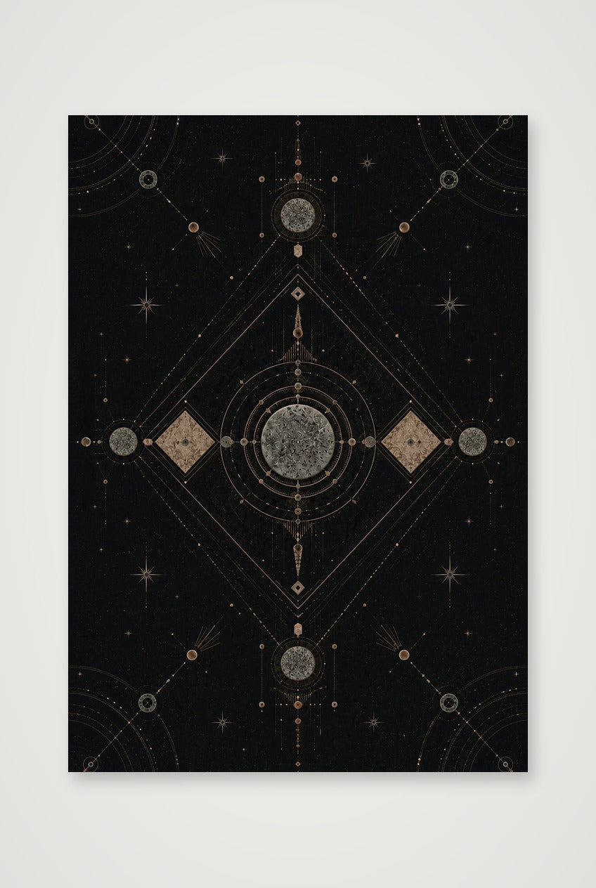 Elemental Axis Sacred Atmosphere — 70×100cm, 28×39" Print only