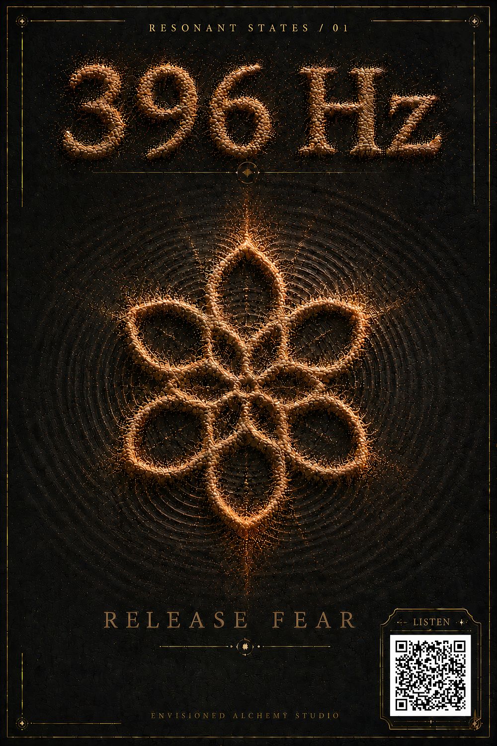 396 HZ Resonant States Frequency Cymatic