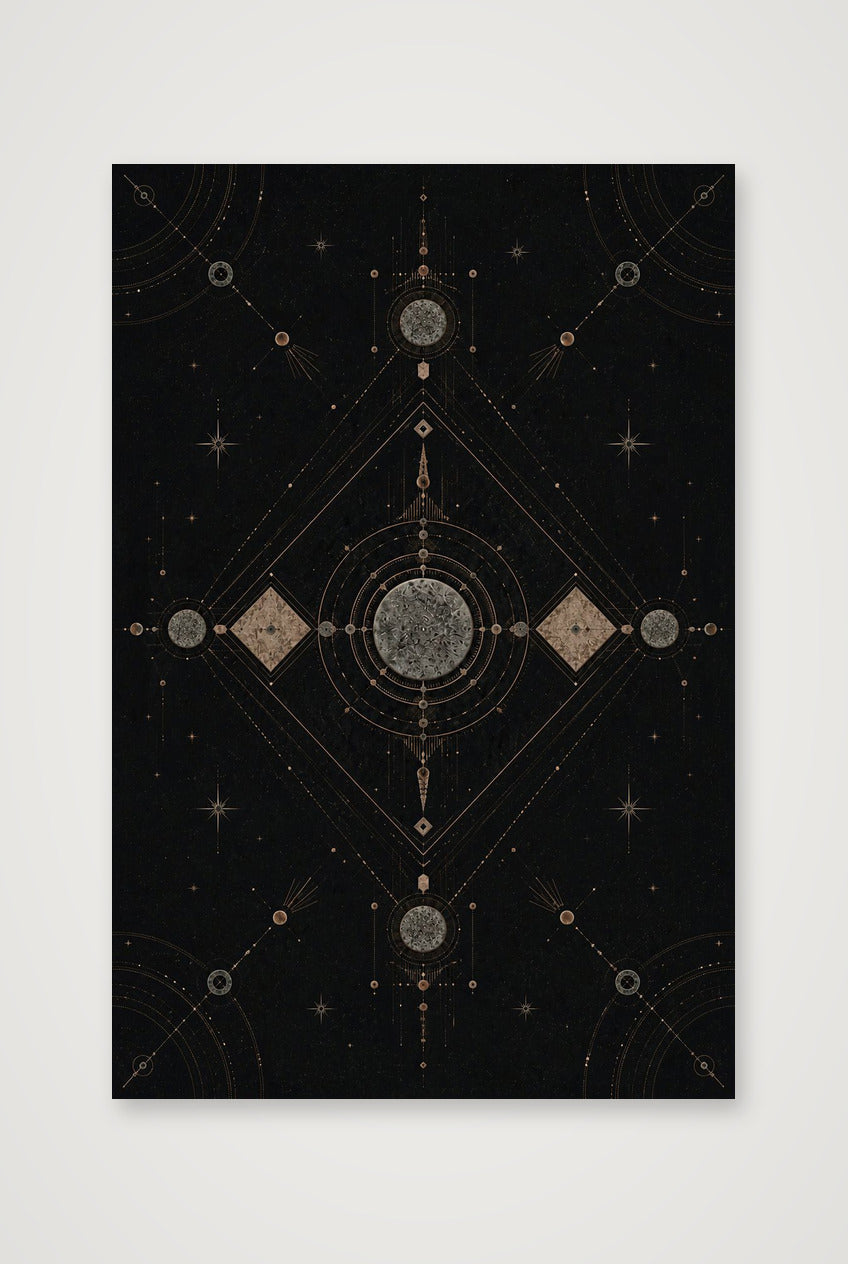 Elemental Axis Sacred Atmosphere — 30×45cm, 12×18" Print only