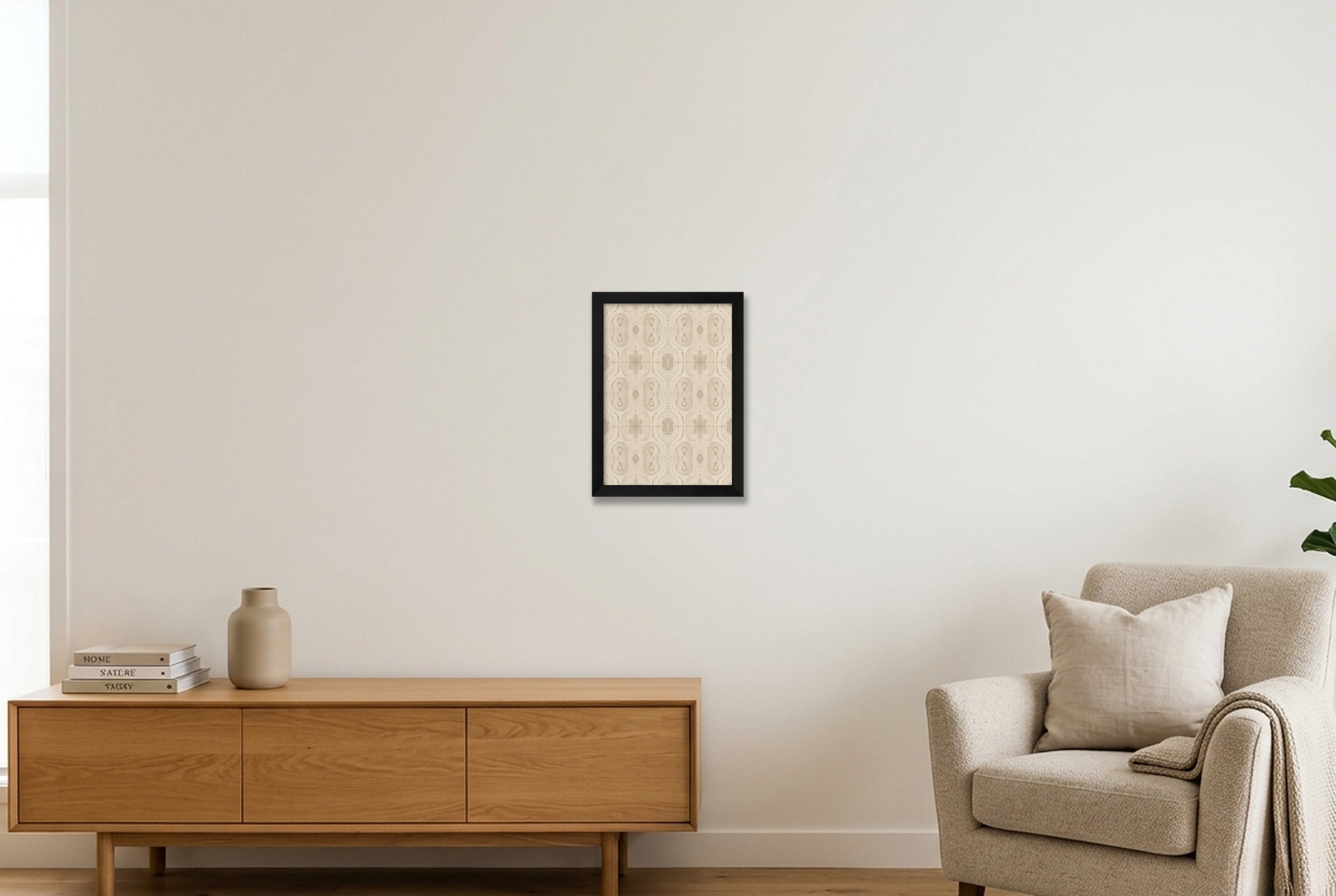 Stone Archive Elephant Memory — A4 (21×30cm, 8×12") Black Frame