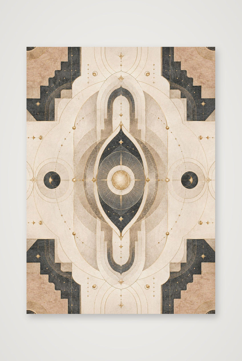 Aura Gate Sacred Atmosphere — A4 (21×30cm, 8×12") Print only