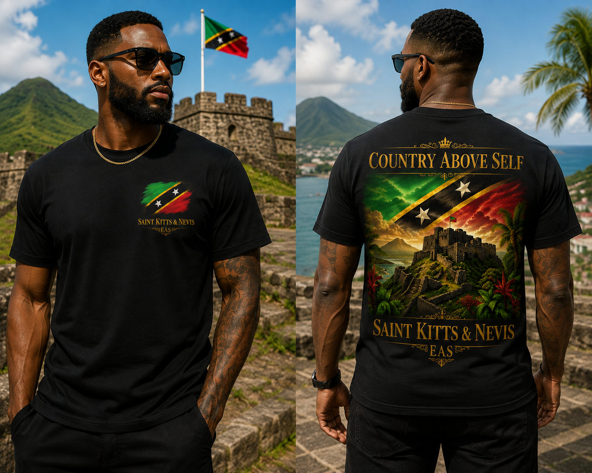 Country Above Self — Saint Kitts & Nevis EAS Unisex T-Shirt