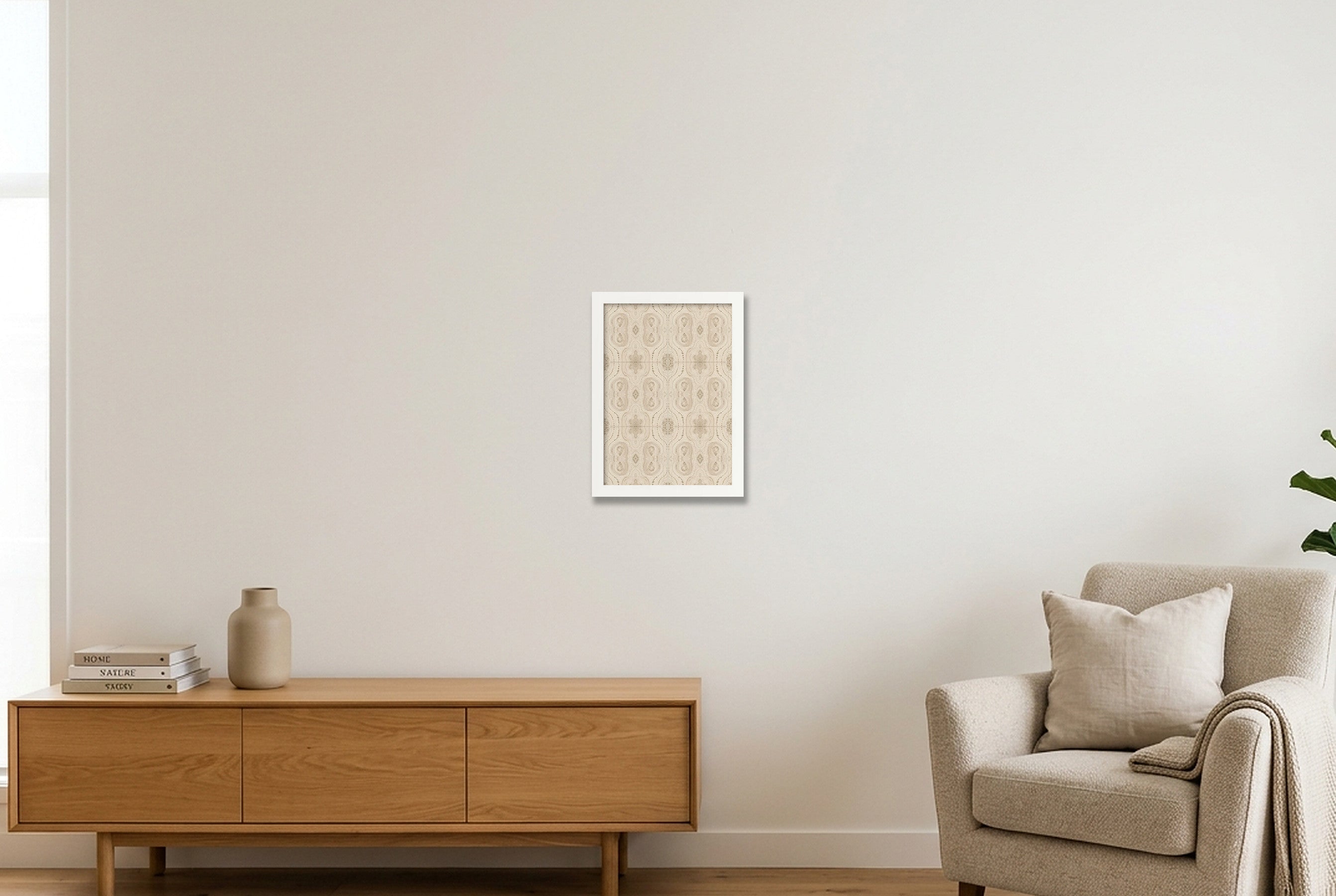 Stone Archive Elephant Memory — A4 (21×30cm, 8×12") White Frame