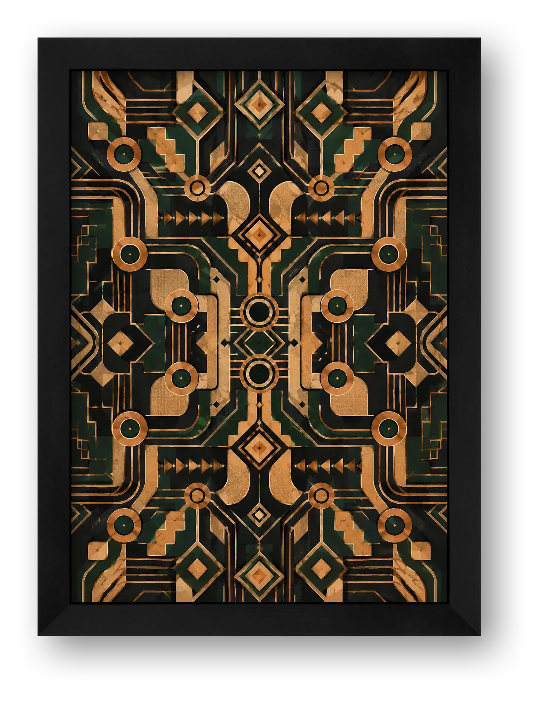 Disapora_Current_Pan_African_Modern — framed