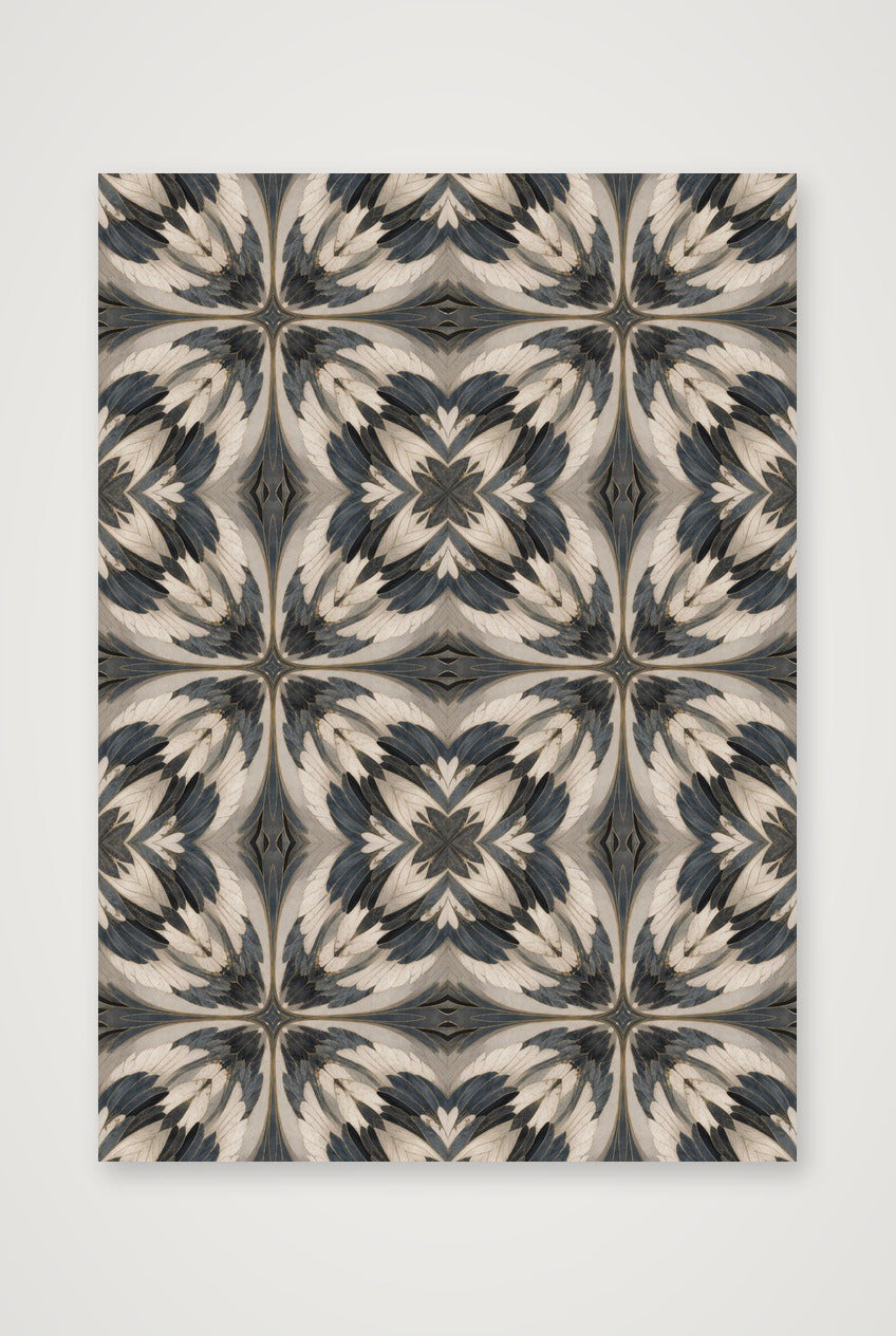 Crane Wing Animal Signal — A4 (21×30cm, 8×12") Print only