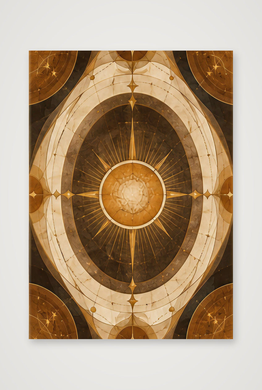 Solar Halo Sacred Atmosphere — A4 (21×30cm, 8×12") Print only