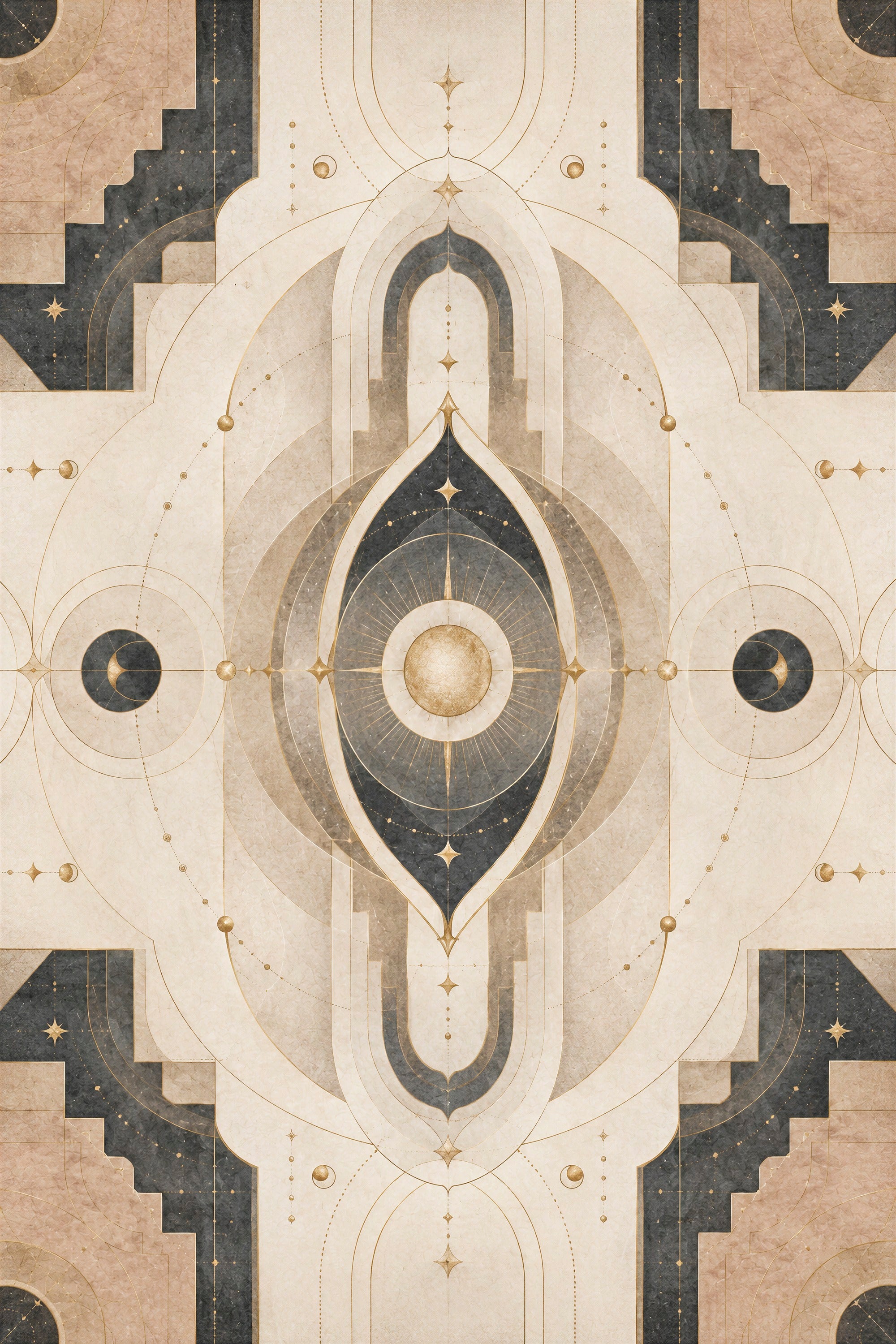 Aura Gate — Sacred Atmosphere — Digital Print