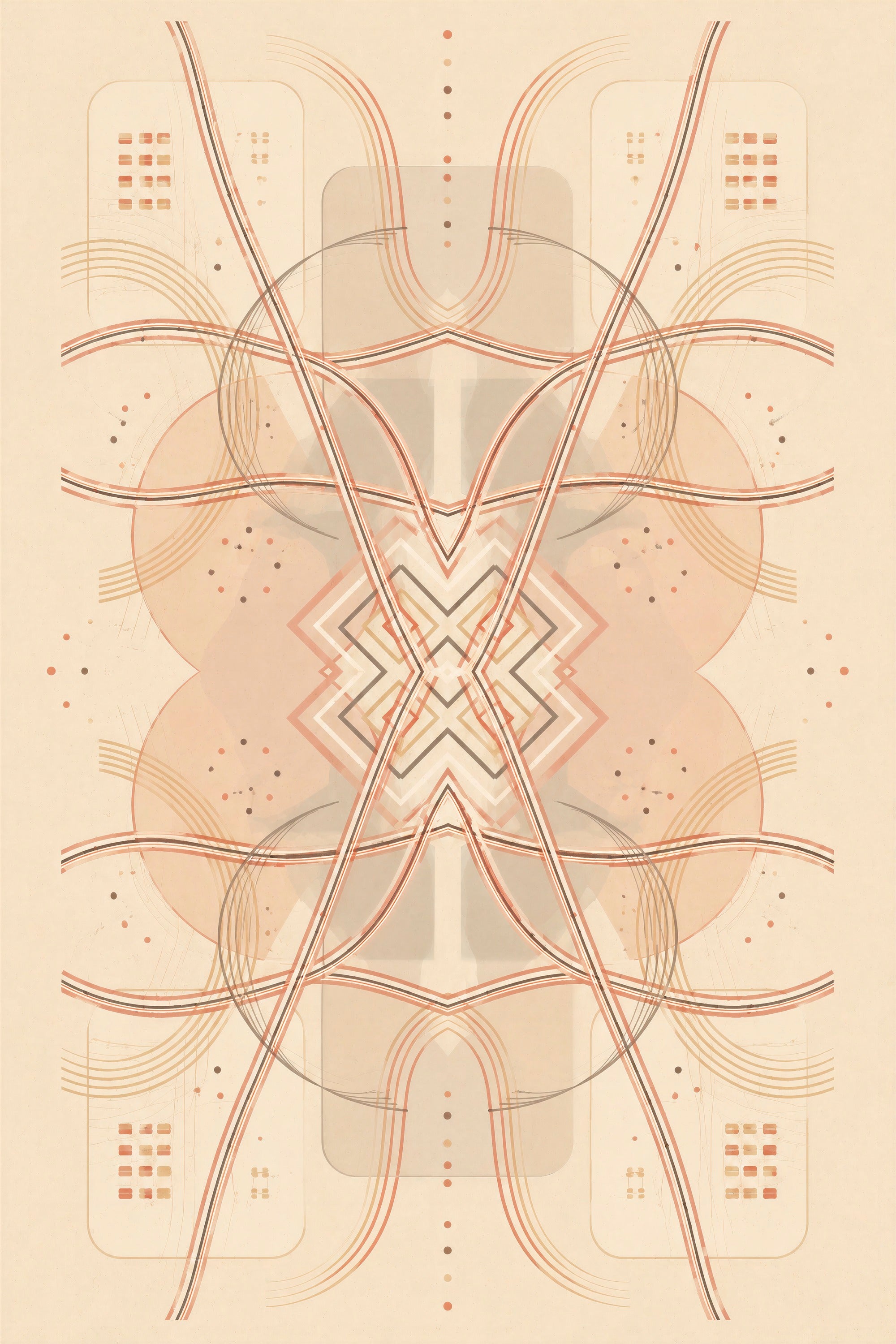 Clay Grid — Earthline — Digital Print