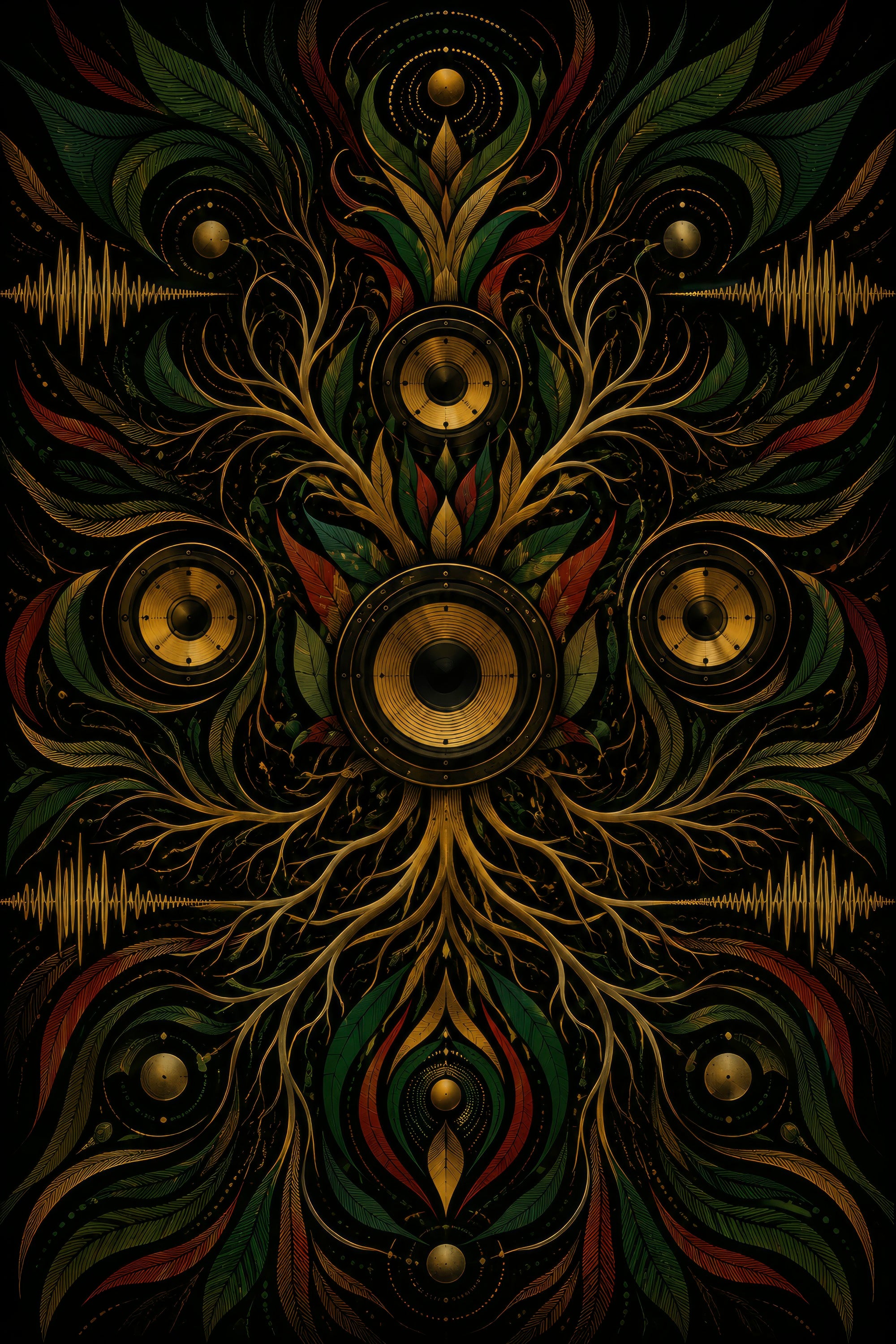 Dub Echo — Roots Livity — Digital Print