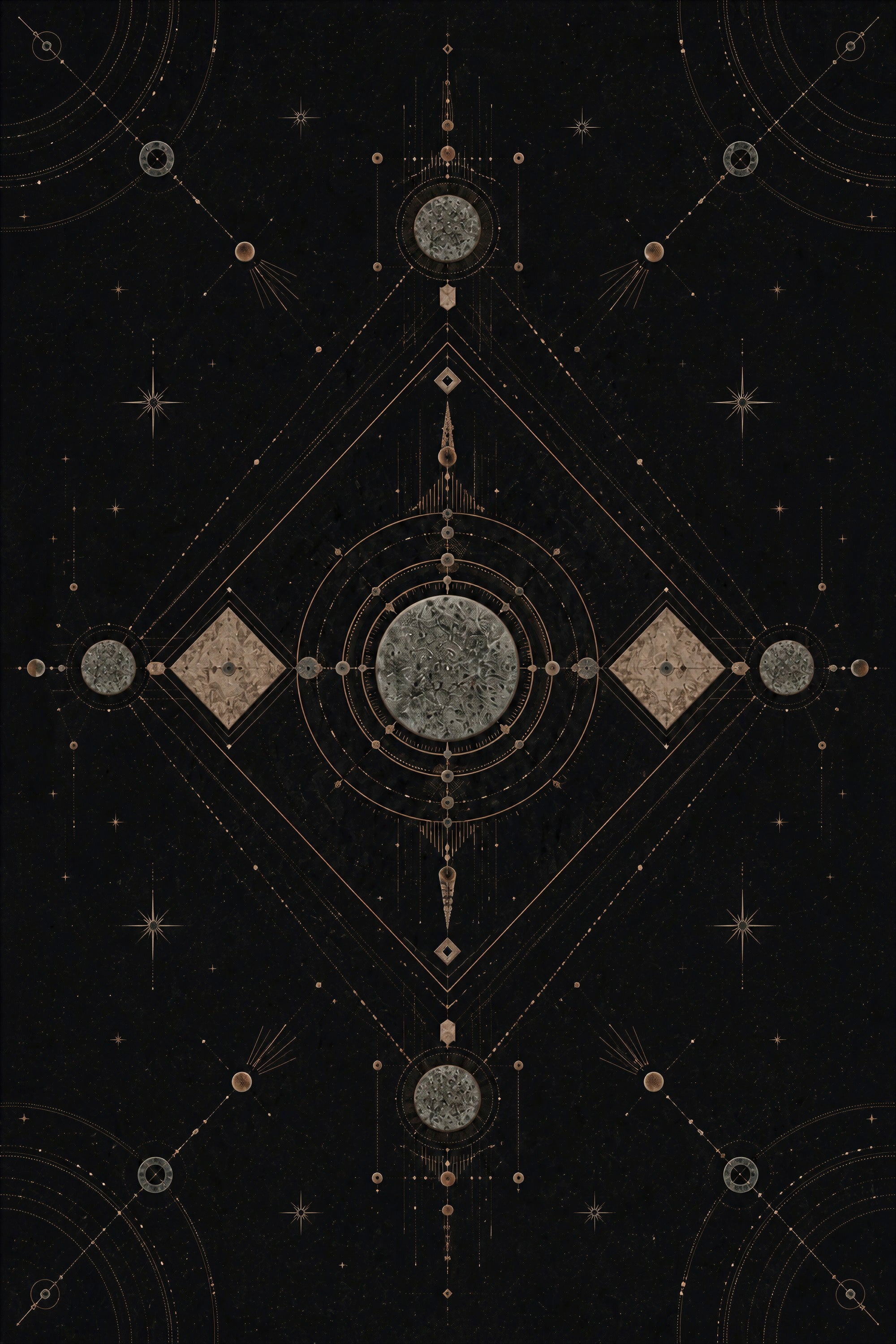 Elemental Axis — Sacred Atmosphere — Digital Print
