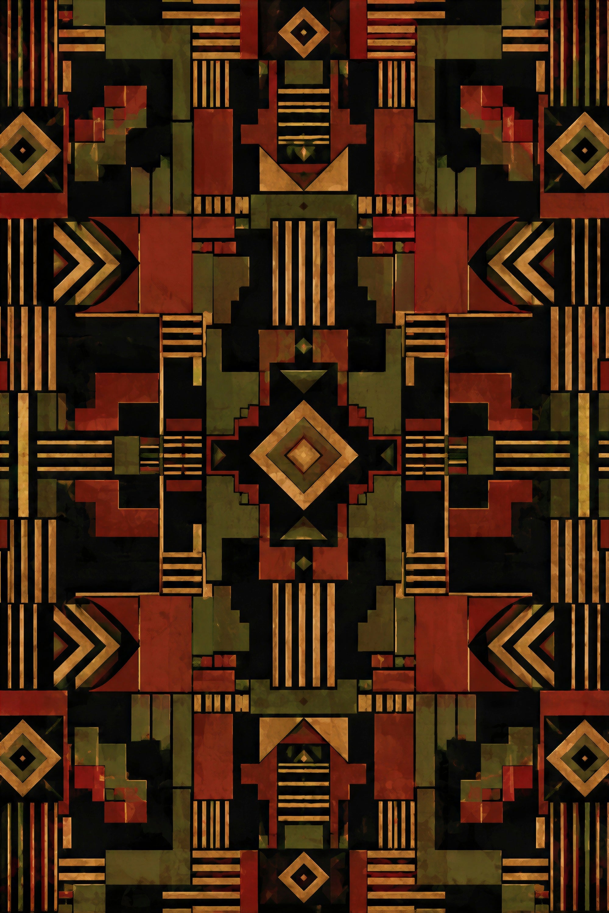 Liberation Weave — Pan-African Modern — Digital Print