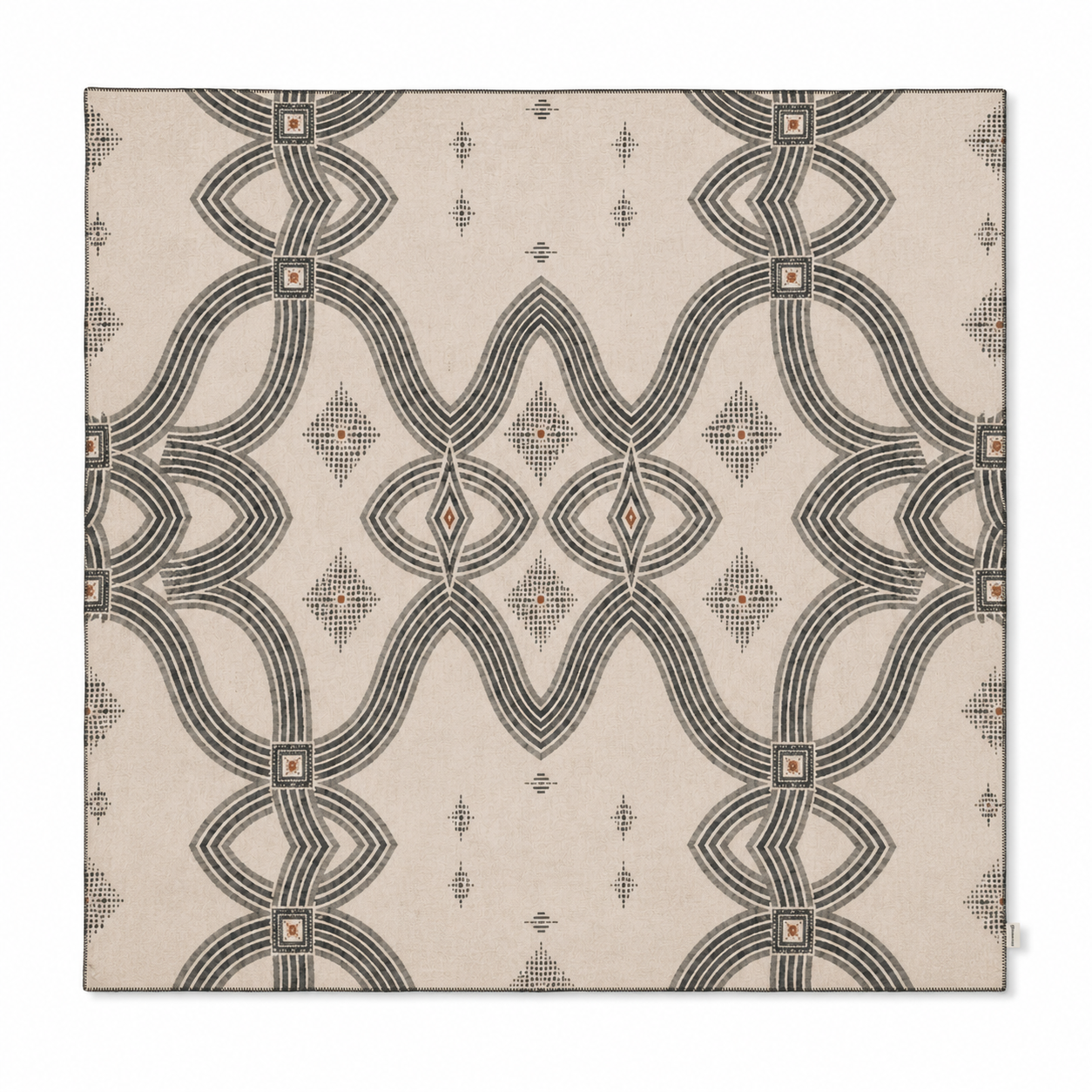 Zebra Rhythm – Monochrome Loom – Luxury Cotton Throw
