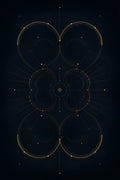 Obsidian Orbit — Midnight Atlas — Digital Print