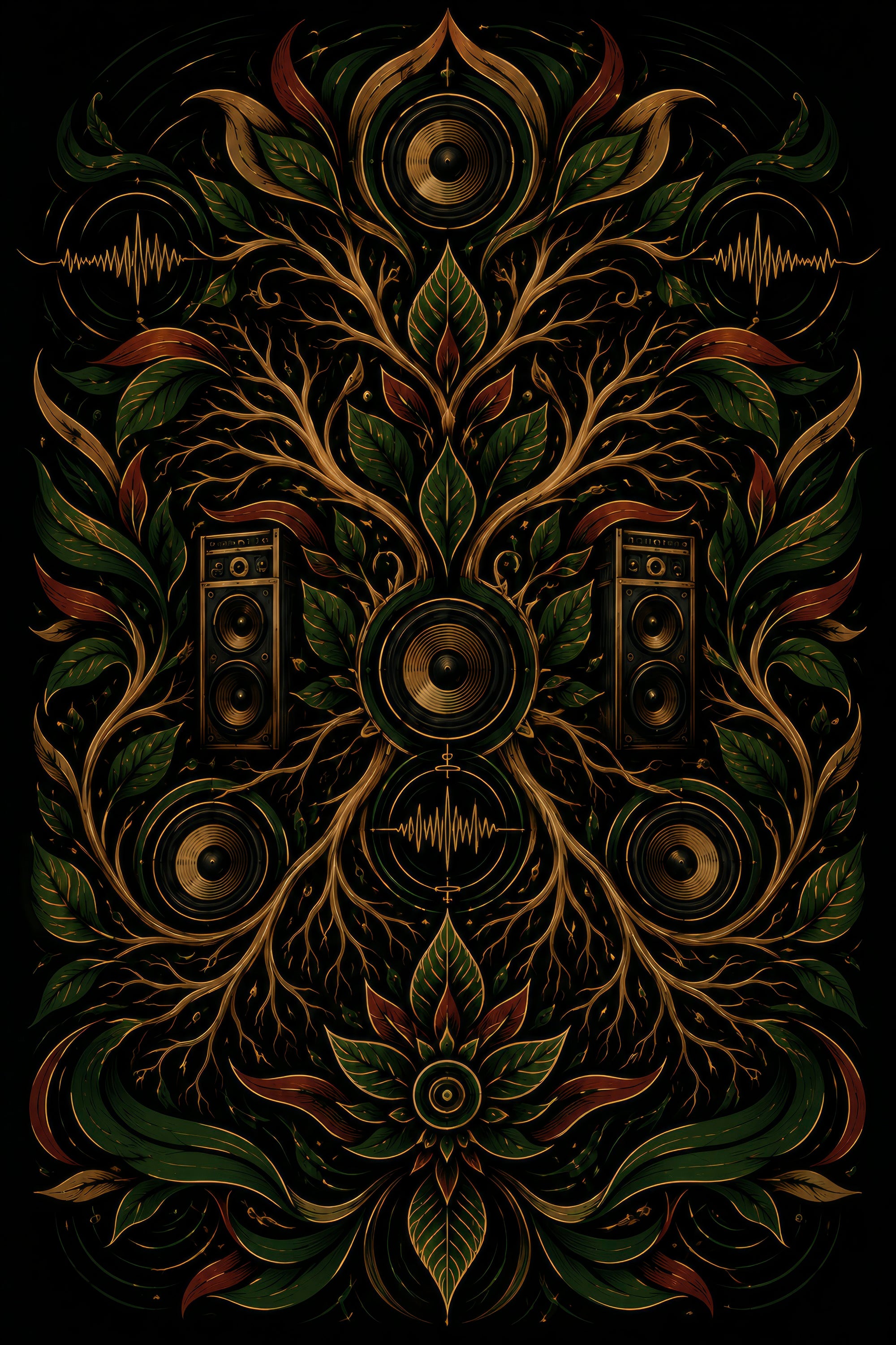 Roots Frequency — Roots Livity — Digital Print