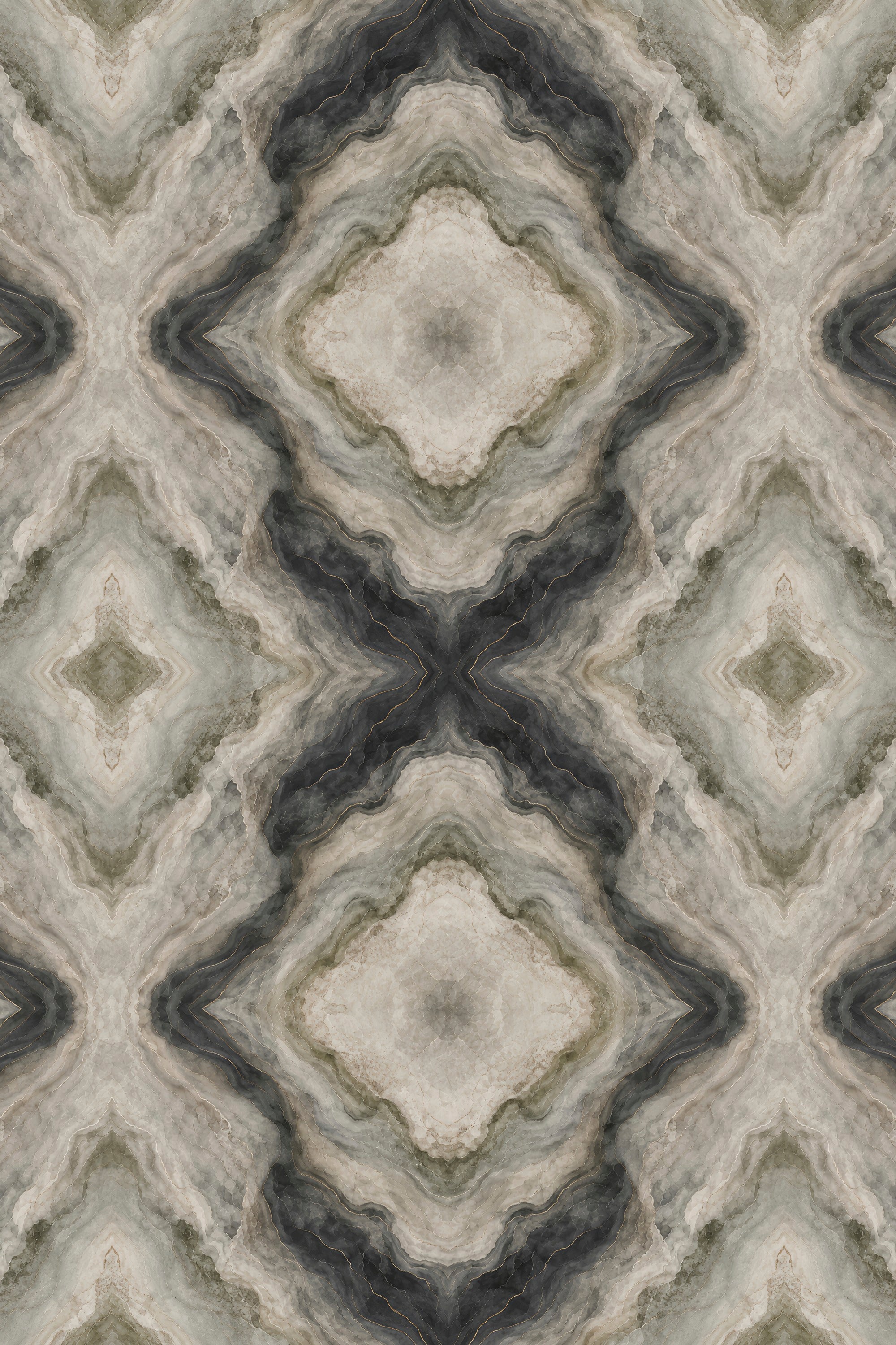 Sage Onyx Marble — Water and Mineral — Digital Print
