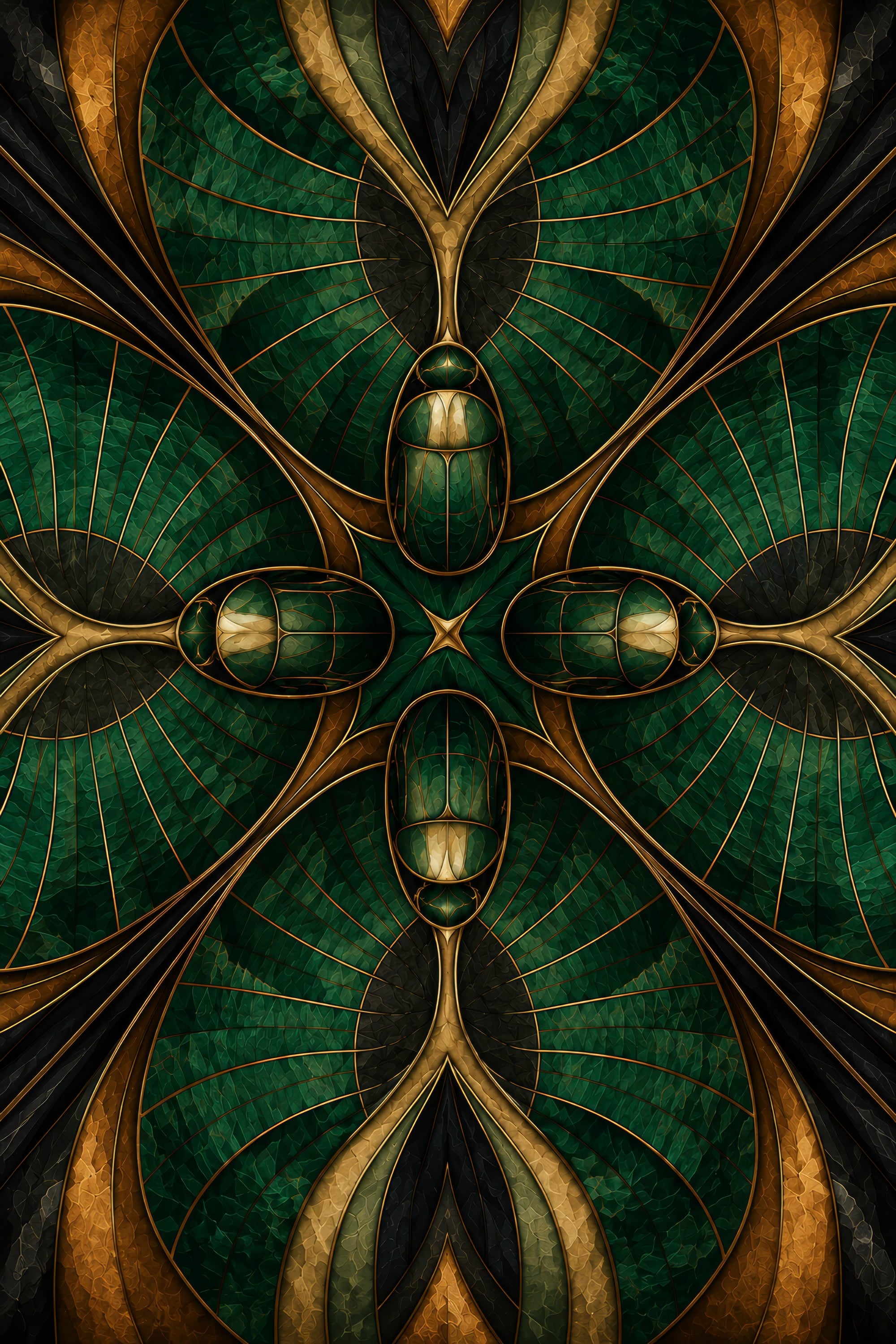 Scarab Shell — Animal Signal — Digital Print