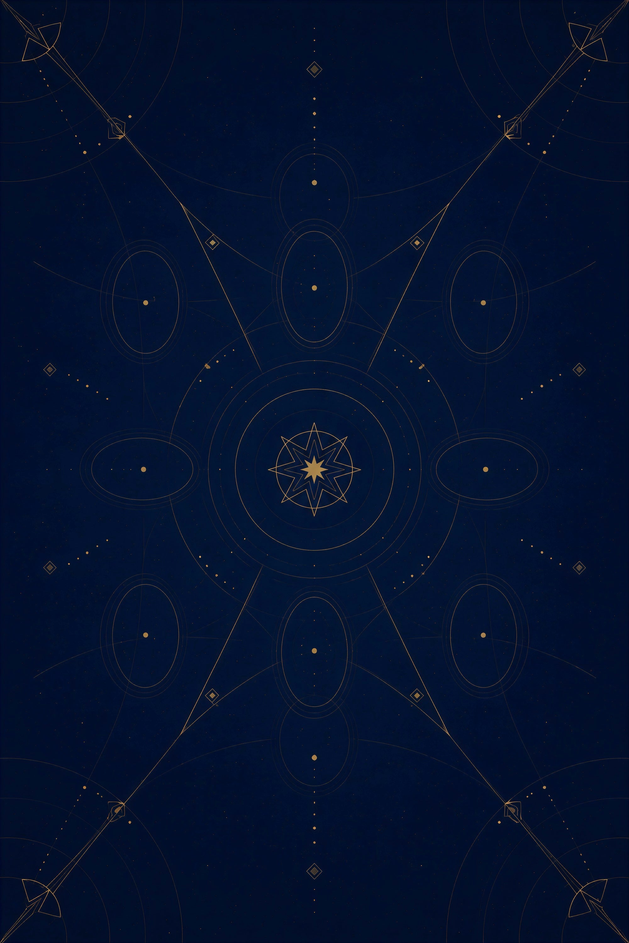 Star Gate — Midnight Atlas — Digital Print