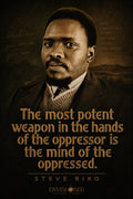 Steve Biko — Legacy Speaks — Digital Print