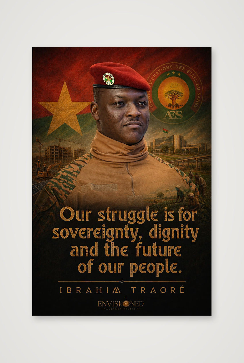 Ibrahim_Traore_Legacy_speaks — 40×60cm, 16×24" Print only