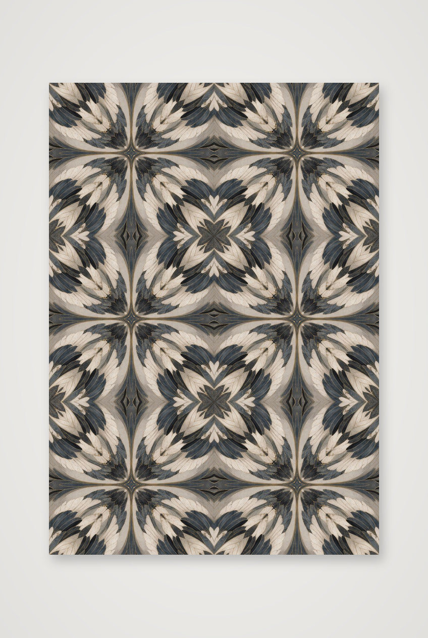 Crane Wing Animal Signal — 70×100cm, 28×39" Print only